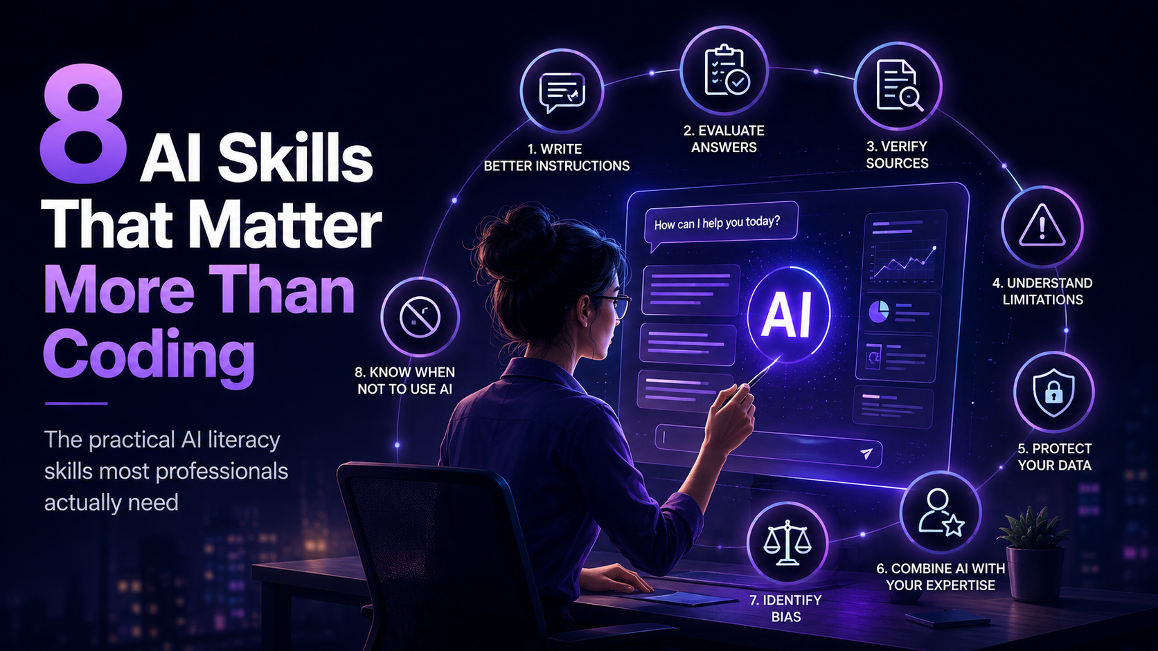 The 8 AI Skills Everyone Will Need (None Are Coding)