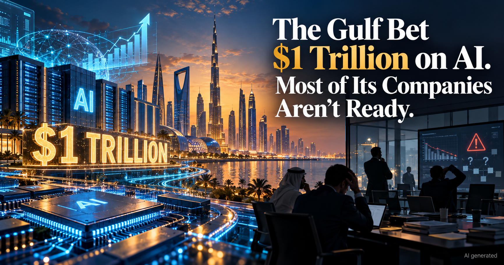 The Gulf Is Racing Into AI Agents. Only 1 in 10 Companies Is Ready.