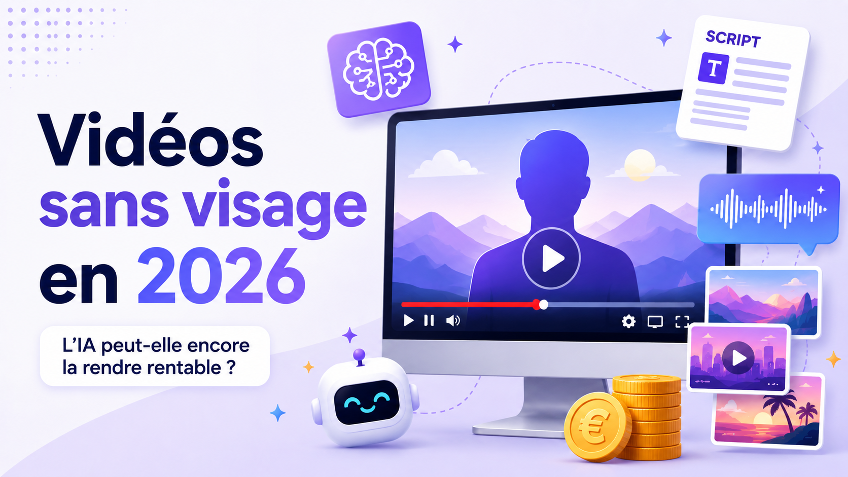 Réussir ses vidéos sans visage (Faceless Videos) en 2026 : le vrai guide