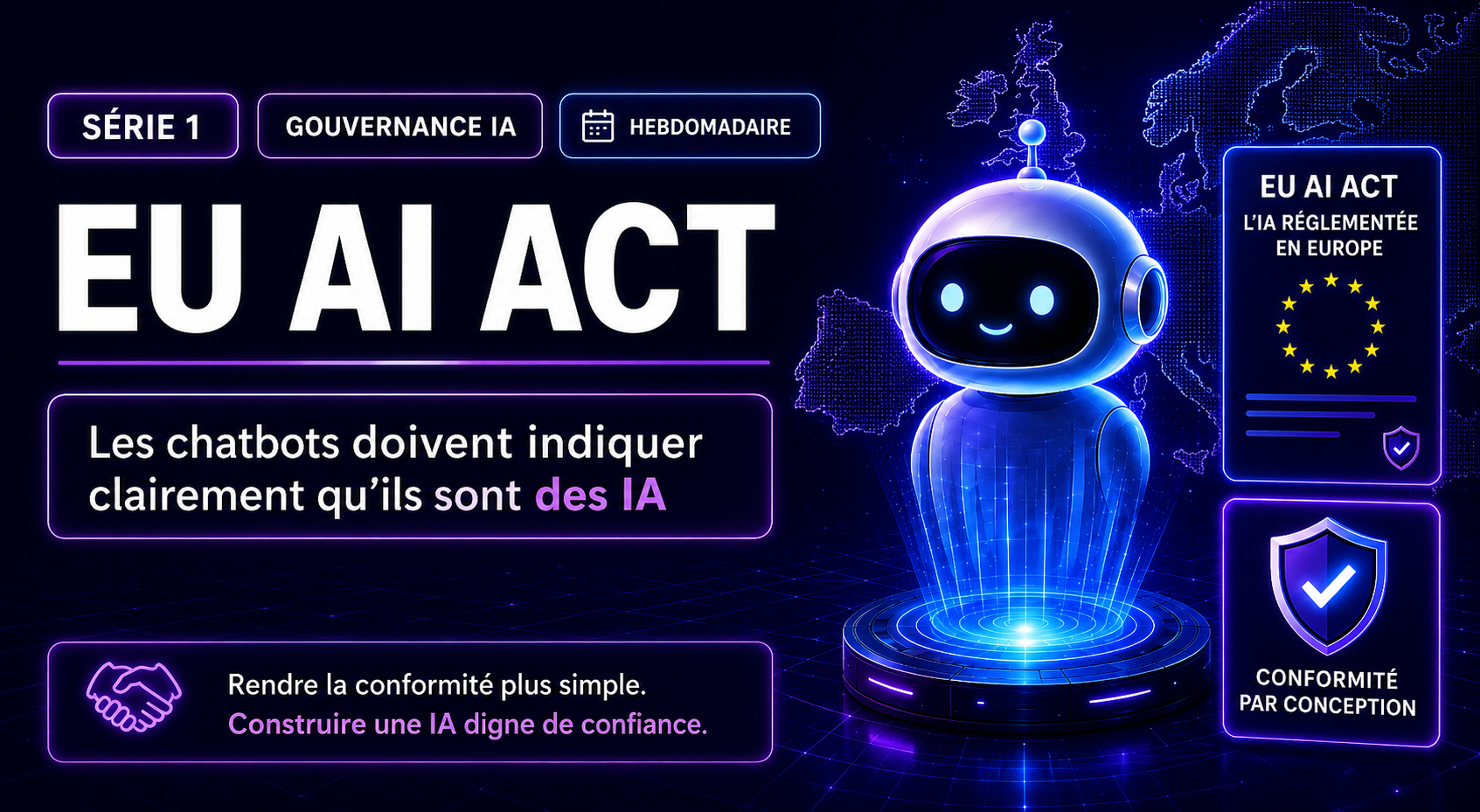 Depuis le 2 août, votre chatbot doit dire qu'il est un bot
