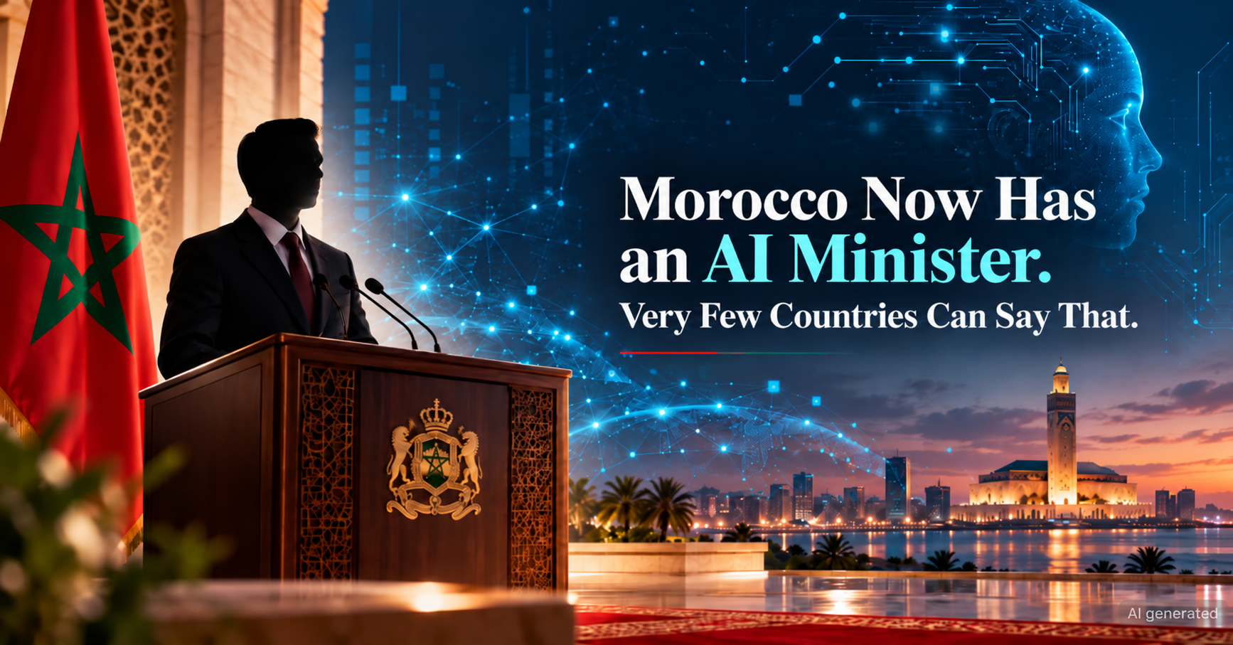 Morocco Named Its First AI Minister — and a $10B Plan to Back It