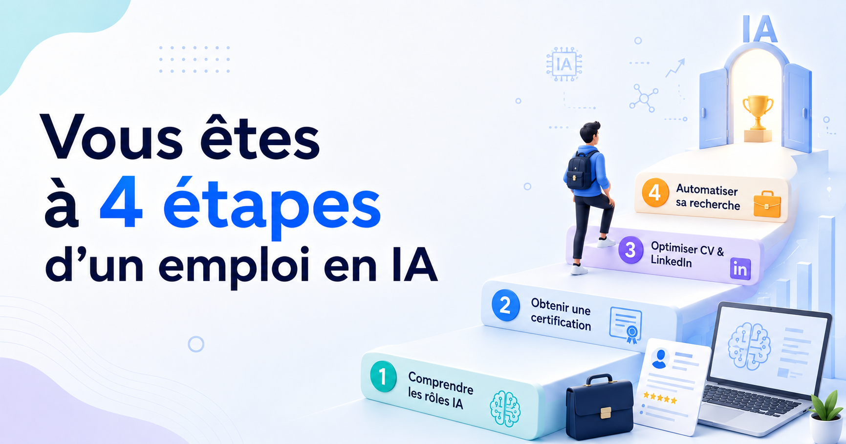 Décrocher un emploi dans l'IA sans aucun bagage technique