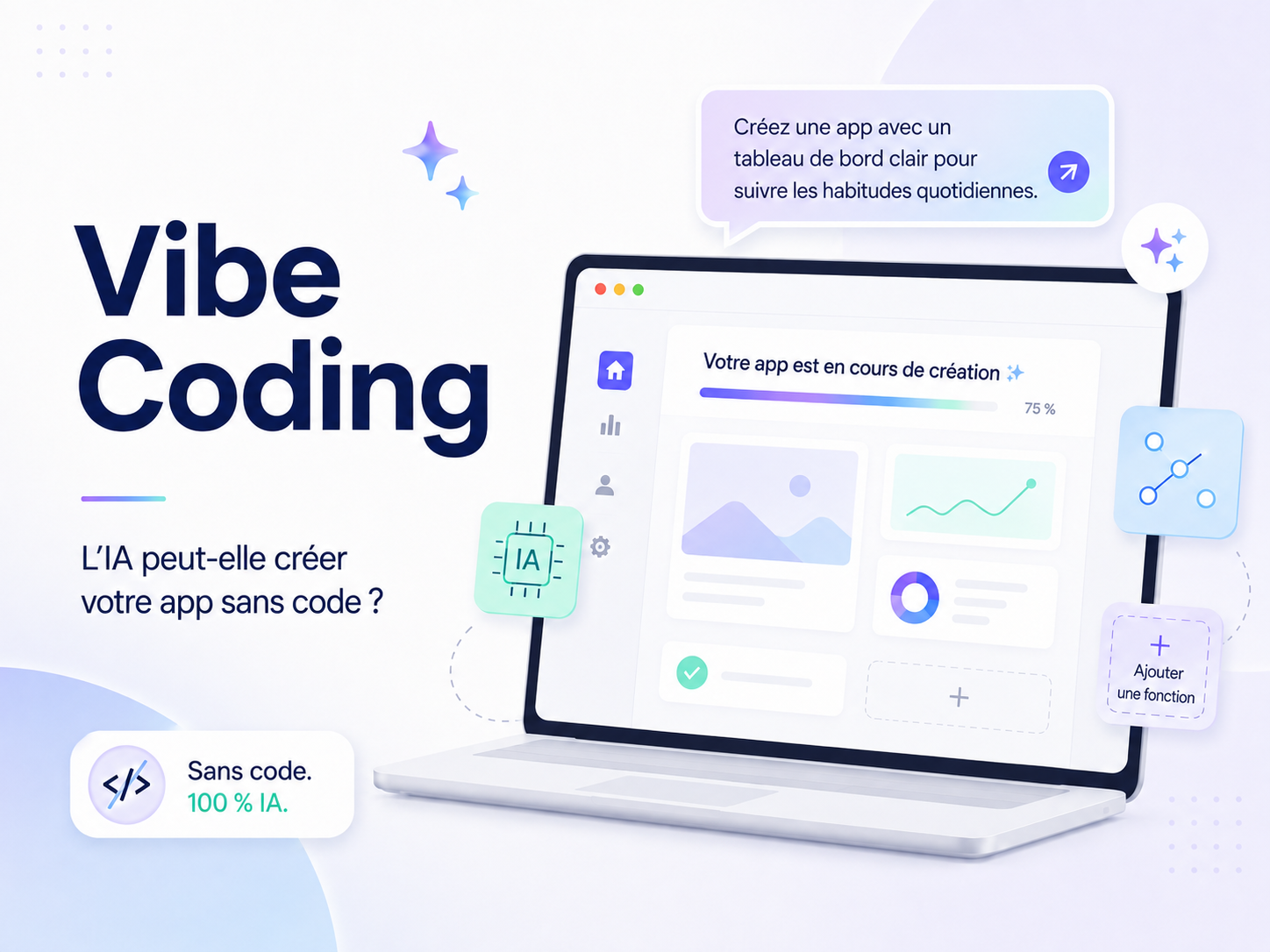 Vibe coding : créer une application sans écrire de code