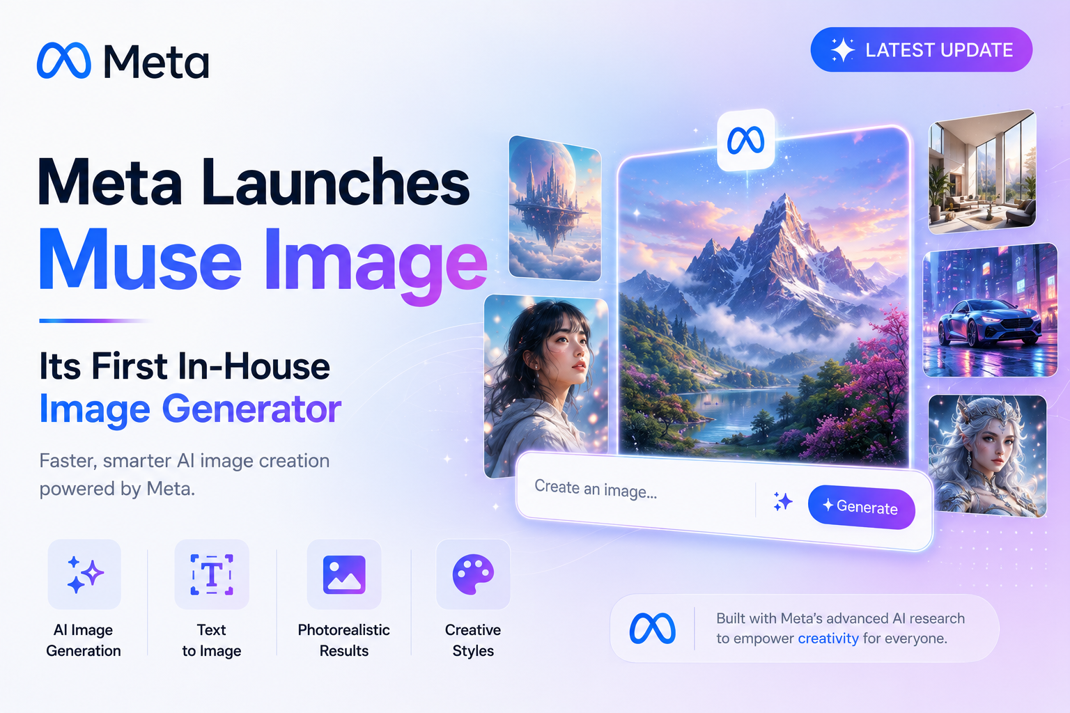 Meta Launches Muse Image, Its First In-House Image Generator