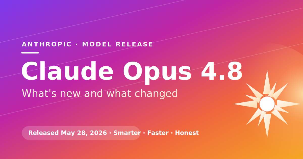 Claude Opus 4.8 Is Here: What Changed From the Last Version