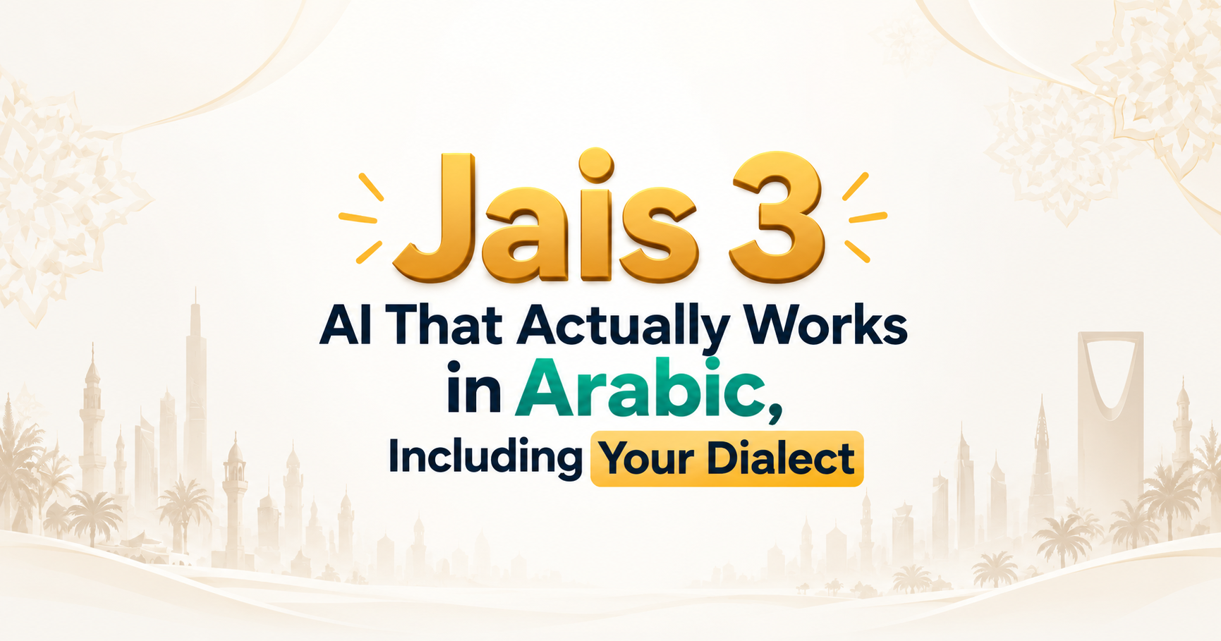 The UAE Just Built Six Arabic AI Models That Don’t Just Chat, They Act