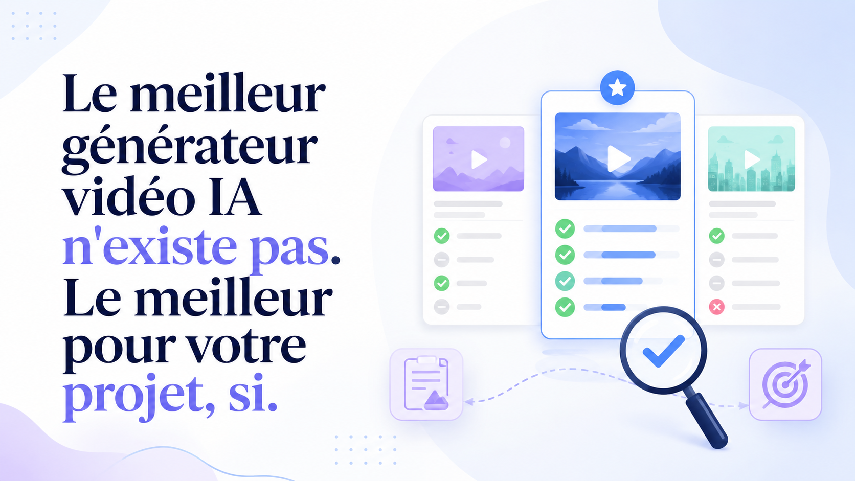 Le meilleur outil vidéo IA ? Ça dépend de votre projet