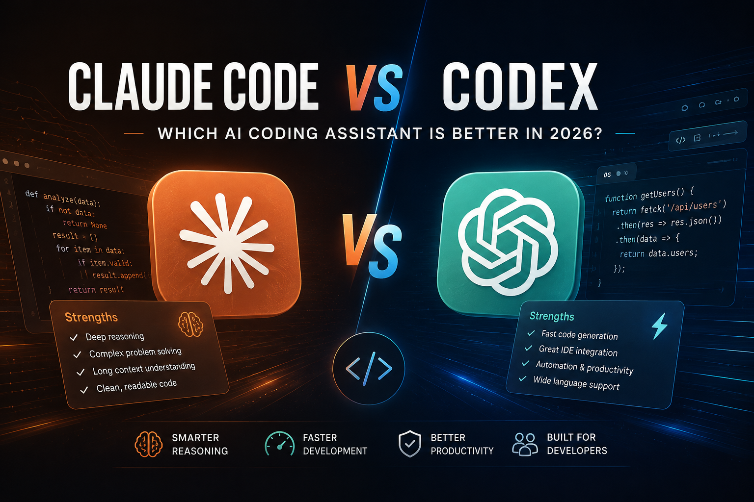Claude Code vs Codex: Which AI Coding Assistant Is Better in 2026?